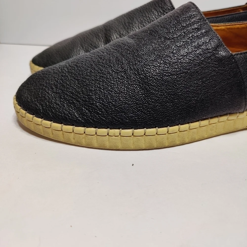 Viccini Freedom 01 Loafers Black Slip on  Leather Snakeskin Men's Size 11
